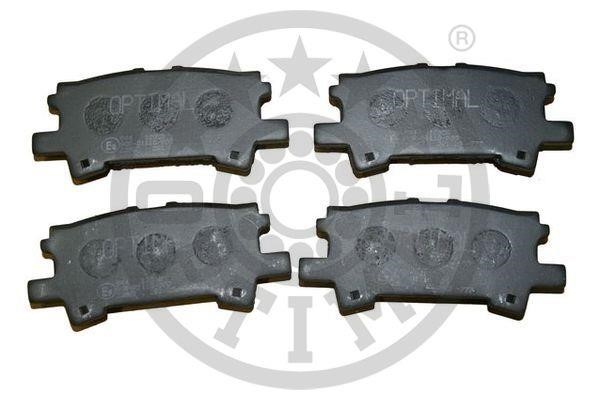 Optimal BP-12308 Rear disc brake pads, set BP12308: Buy near me in Poland at 2407.PL - Good price!