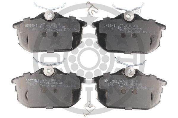 Optimal BP-10093 Rear disc brake pads, set BP10093: Buy near me in Poland at 2407.PL - Good price!