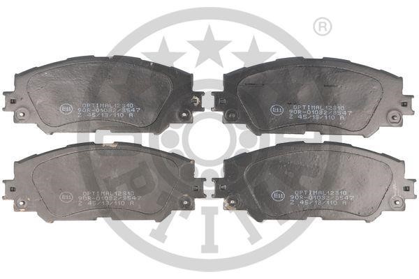 Optimal BP-12310 Front disc brake pads, set BP12310: Buy near me in Poland at 2407.PL - Good price!