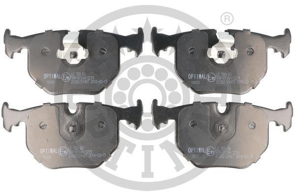 Optimal BP-10101 Front disc brake pads, set BP10101: Buy near me in Poland at 2407.PL - Good price!