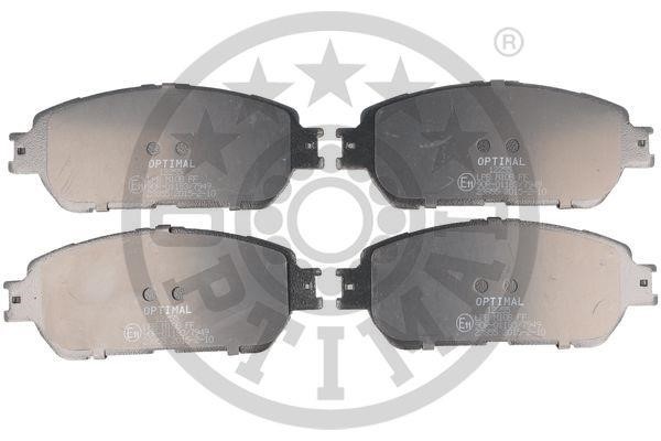 Optimal BP-12255 Front disc brake pads, set BP12255: Buy near me in Poland at 2407.PL - Good price!