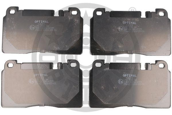 Optimal BP-12619 Front disc brake pads, set BP12619: Buy near me in Poland at 2407.PL - Good price!