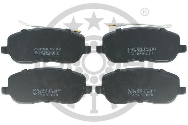 Optimal BP-12262 Front disc brake pads, set BP12262: Buy near me in Poland at 2407.PL - Good price!