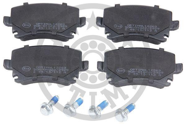 Optimal BP-12263 Front disc brake pads, set BP12263: Buy near me at 2407.PL in Poland at an Affordable price!