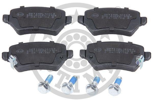 Optimal BP-12264 Rear disc brake pads, set BP12264: Buy near me in Poland at 2407.PL - Good price!