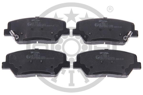 Optimal BP-12624 Front disc brake pads, set BP12624: Buy near me in Poland at 2407.PL - Good price!