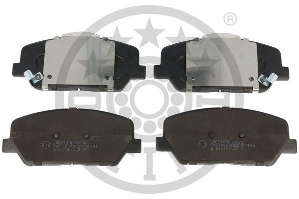 Optimal BP-12628 Front disc brake pads, set BP12628: Buy near me in Poland at 2407.PL - Good price!