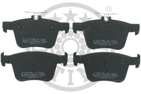 Optimal BP-12629 Rear disc brake pads, set BP12629: Buy near me in Poland at 2407.PL - Good price!