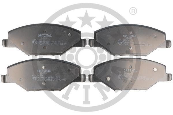 Optimal BP-12630 Front disc brake pads, set BP12630: Buy near me in Poland at 2407.PL - Good price!
