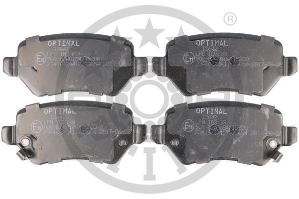 Optimal BP-12642 Front disc brake pads, set BP12642: Buy near me in Poland at 2407.PL - Good price!