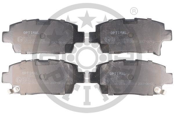 Optimal BP-12643 Front disc brake pads, set BP12643: Buy near me in Poland at 2407.PL - Good price!