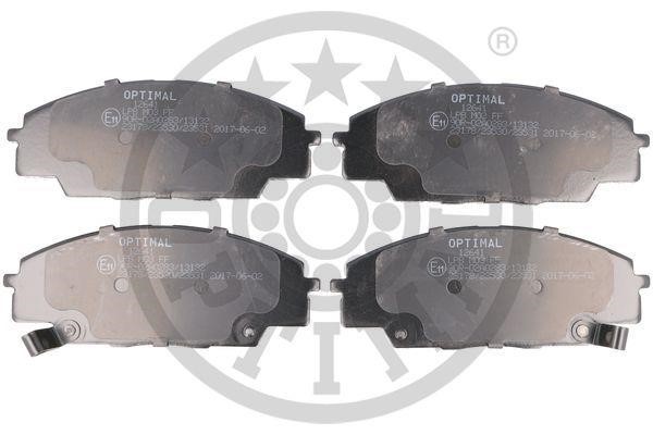 Optimal BP-12641 Front disc brake pads, set BP12641: Buy near me in Poland at 2407.PL - Good price!