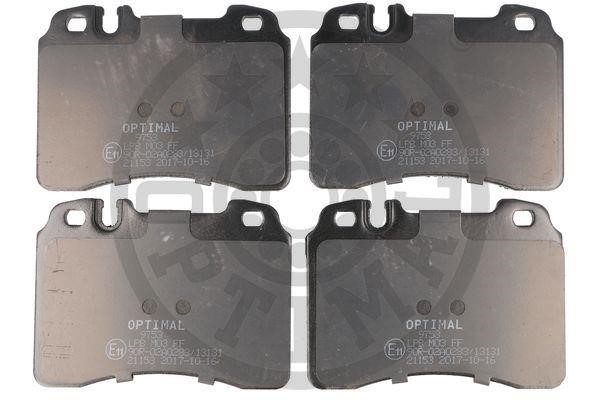 Optimal BP-09753 Front disc brake pads, set BP09753: Buy near me in Poland at 2407.PL - Good price!