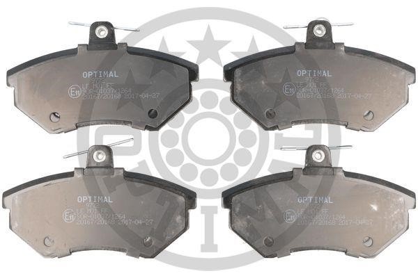 Optimal BP-09772 Brake Pad Set, disc brake BP09772: Buy near me in Poland at 2407.PL - Good price!