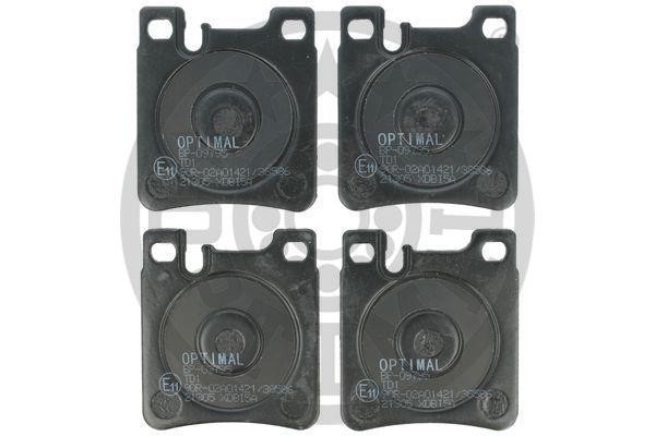 Optimal BP-09795 Тормозные колодки дисковые задние, комплект BP09795: Отличная цена - Купить в Польше на 2407.PL!
