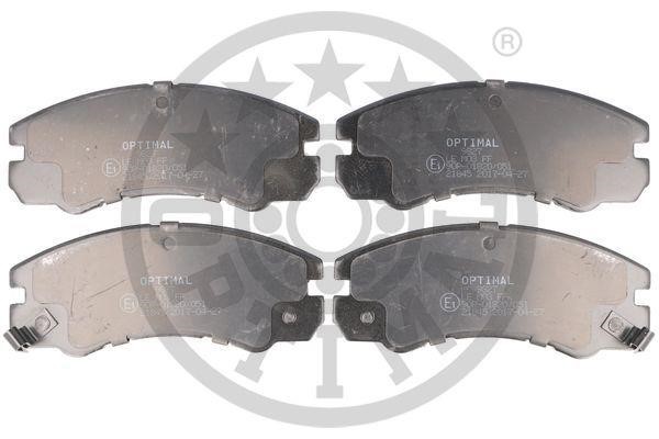 Optimal BP-09827 Front disc brake pads, set BP09827: Buy near me in Poland at 2407.PL - Good price!