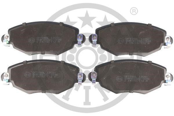 Optimal BP-12091 Front disc brake pads, set BP12091: Buy near me in Poland at 2407.PL - Good price!