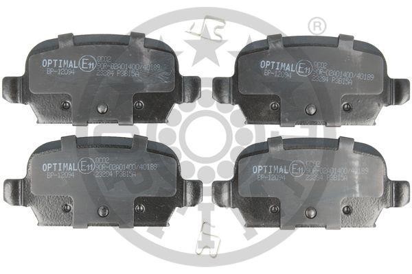 Optimal BP-12094 Rear disc brake pads, set BP12094: Buy near me in Poland at 2407.PL - Good price!