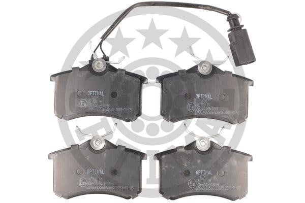 Optimal BP-12096 Rear disc brake pads, set BP12096: Buy near me in Poland at 2407.PL - Good price!