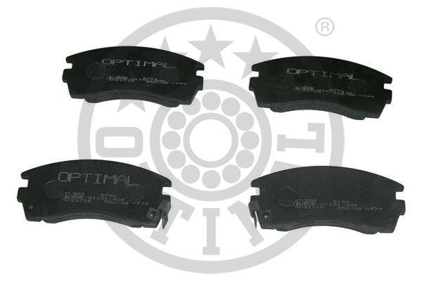 Optimal BP-09724 Front disc brake pads, set BP09724: Buy near me in Poland at 2407.PL - Good price!