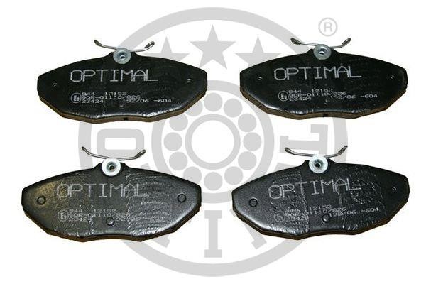 Optimal BP-12152 Front disc brake pads, set BP12152: Buy near me in Poland at 2407.PL - Good price!