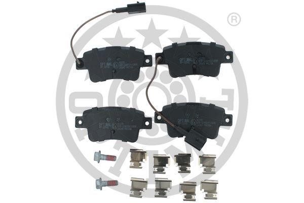 Optimal BP-12542 Rear disc brake pads, set BP12542: Buy near me in Poland at 2407.PL - Good price!