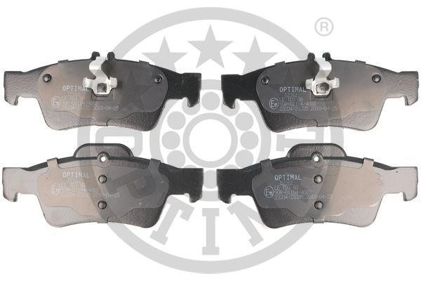 Optimal BP-12162 Front disc brake pads, set BP12162: Buy near me in Poland at 2407.PL - Good price!