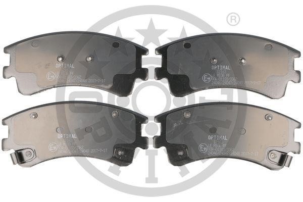 Optimal BP-12163 Front disc brake pads, set BP12163: Buy near me at 2407.PL in Poland at an Affordable price!