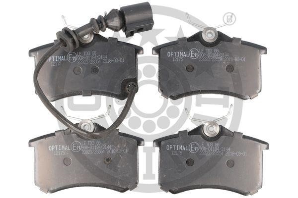 Optimal BP-12175 Rear disc brake pads, set BP12175: Buy near me in Poland at 2407.PL - Good price!