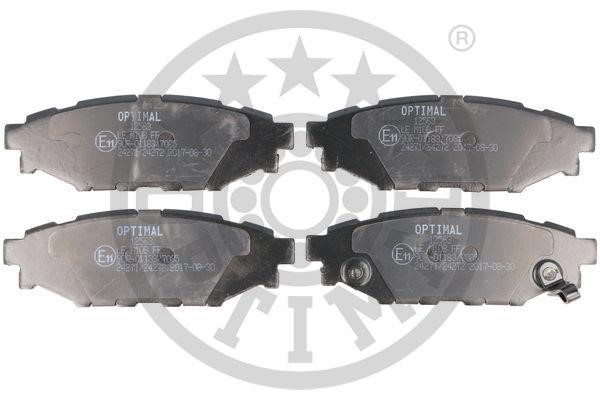 Optimal BP-12563 Front disc brake pads, set BP12563: Buy near me in Poland at 2407.PL - Good price!