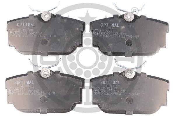 Optimal BP-12188 Rear disc brake pads, set BP12188: Buy near me in Poland at 2407.PL - Good price!