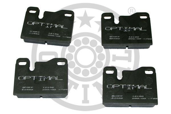 Optimal BP-12196 Rear disc brake pads, set BP12196: Buy near me in Poland at 2407.PL - Good price!