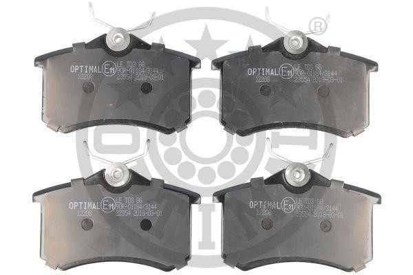 Optimal BP-12208 Rear disc brake pads, set BP12208: Buy near me in Poland at 2407.PL - Good price!