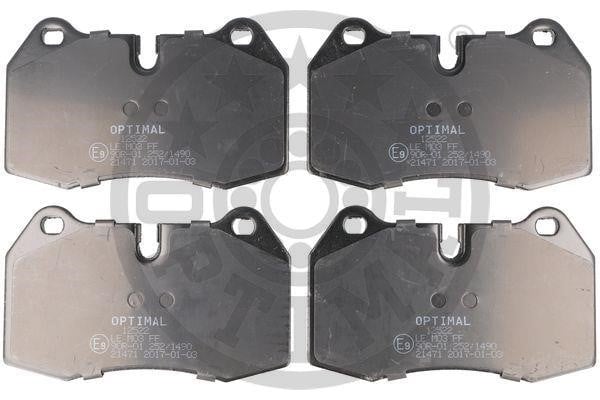 Optimal BP-12522 Front disc brake pads, set BP12522: Buy near me at 2407.PL in Poland at an Affordable price!