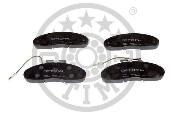 Optimal BP-09465 Front disc brake pads, set BP09465: Buy near me in Poland at 2407.PL - Good price!