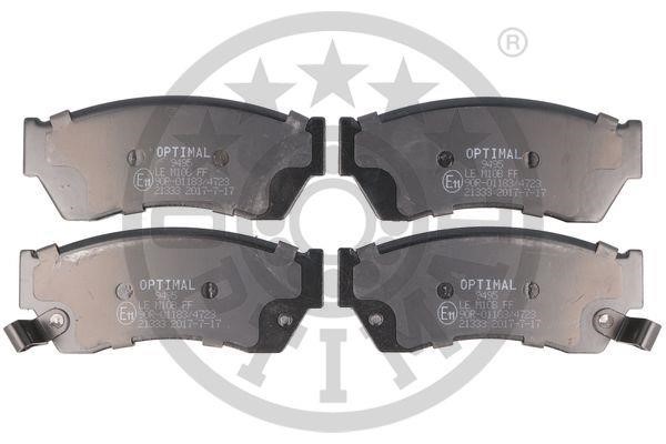 Optimal BP-09495 Front disc brake pads, set BP09495: Buy near me in Poland at 2407.PL - Good price!