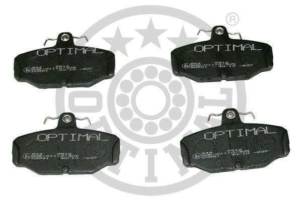Optimal BP-09512 Rear disc brake pads, set BP09512: Buy near me in Poland at 2407.PL - Good price!