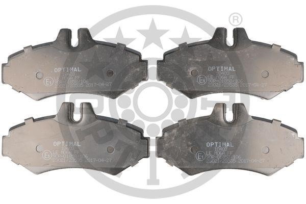 Optimal BP-10403 Rear disc brake pads, set BP10403: Buy near me at 2407.PL in Poland at an Affordable price!
