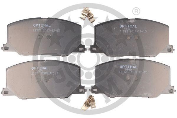 Optimal BP-09549 Тормозные колодки дисковые, комплект BP09549: Отличная цена - Купить в Польше на 2407.PL!
