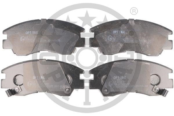 Optimal BP-09557 Front disc brake pads, set BP09557: Buy near me in Poland at 2407.PL - Good price!