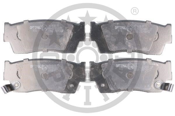 Optimal BP-09592 Front disc brake pads, set BP09592: Buy near me in Poland at 2407.PL - Good price!