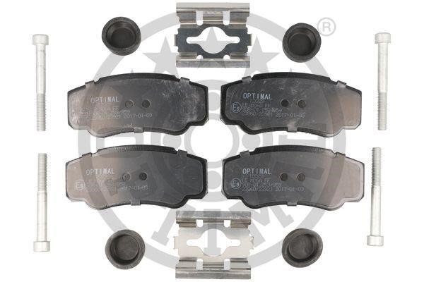 Optimal BP-12029 Rear disc brake pads, set BP12029: Buy near me in Poland at 2407.PL - Good price!