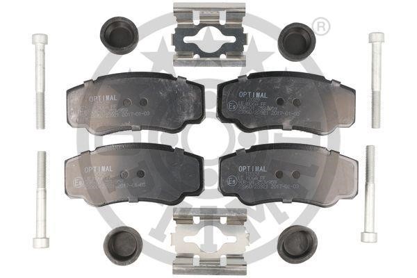 Optimal BP-12029 Klocki hamulcowe tylne, komplet BP12029: Atrakcyjna cena w Polsce na 2407.PL - Zamów teraz!