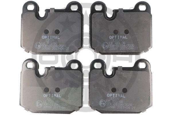 Optimal BP-12039 Brake Pad Set, disc brake BP12039: Buy near me in Poland at 2407.PL - Good price!