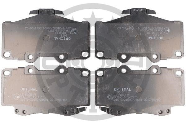 Optimal BP-09632 Front disc brake pads, set BP09632: Buy near me in Poland at 2407.PL - Good price!