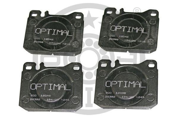 Optimal BP-12046 Front disc brake pads, set BP12046: Buy near me in Poland at 2407.PL - Good price!