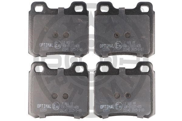 Optimal BP-12059 Rear disc brake pads, set BP12059: Buy near me in Poland at 2407.PL - Good price!