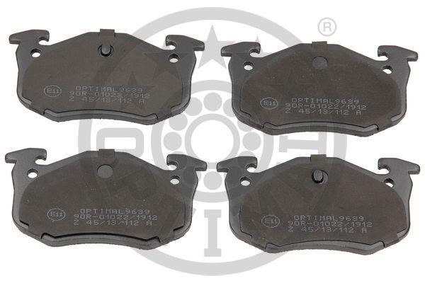 Optimal BP-09639 Rear disc brake pads, set BP09639: Buy near me in Poland at 2407.PL - Good price!