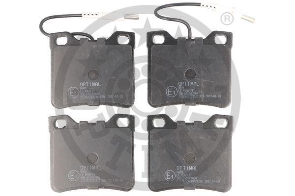 Optimal BP-09649 Front disc brake pads, set BP09649: Buy near me at 2407.PL in Poland at an Affordable price!