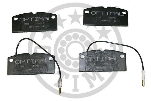 Optimal BP-12073 Тормозные колодки дисковые передние, комплект BP12073: Купить в Польше - Отличная цена на 2407.PL!